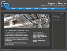 Tablet Screenshot of de.bogenseplast.dk